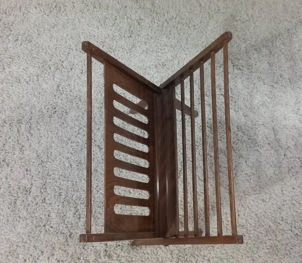 Porte-revues pliant Cees Braakman Pastoe – Design scandinave vintage