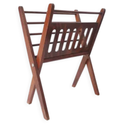Porte-revues pliant Cees Braakman pour Pastoe – Design hollandais Mid-Centu