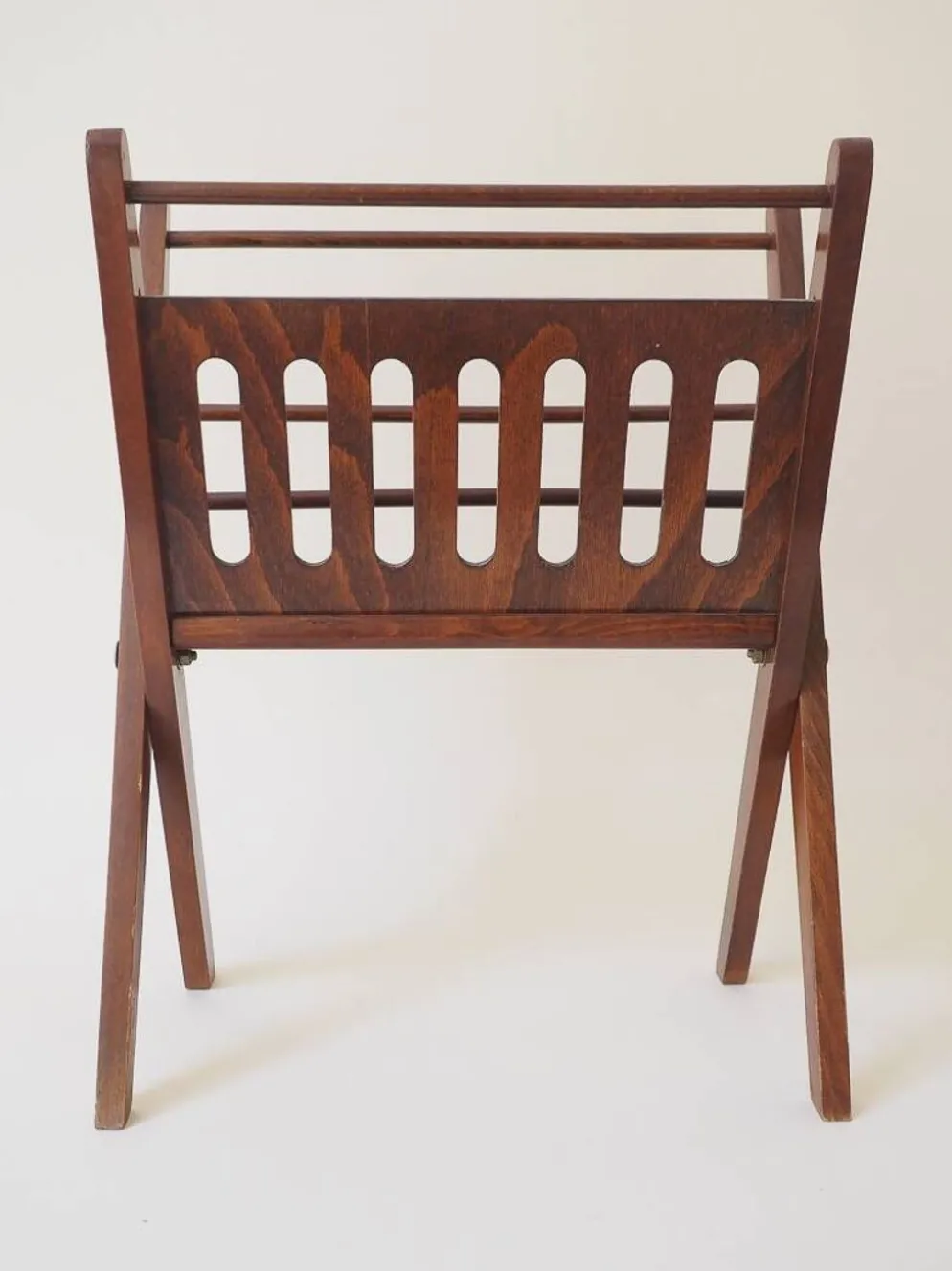 Porte-revues pliant Cees Braakman pour Pastoe – Design hollandais Mid-Centu