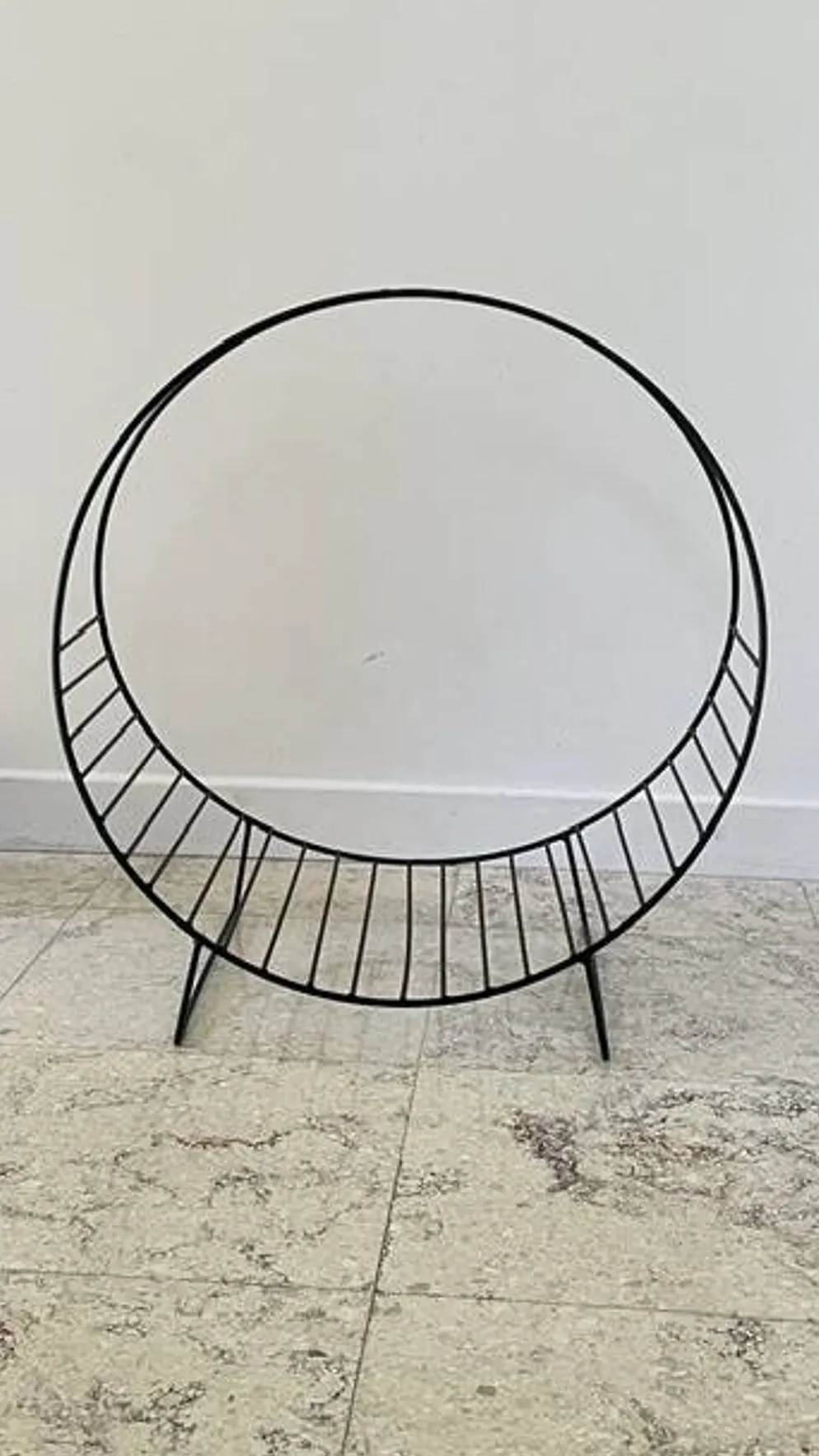 Porte-revues porte-bûches vintage