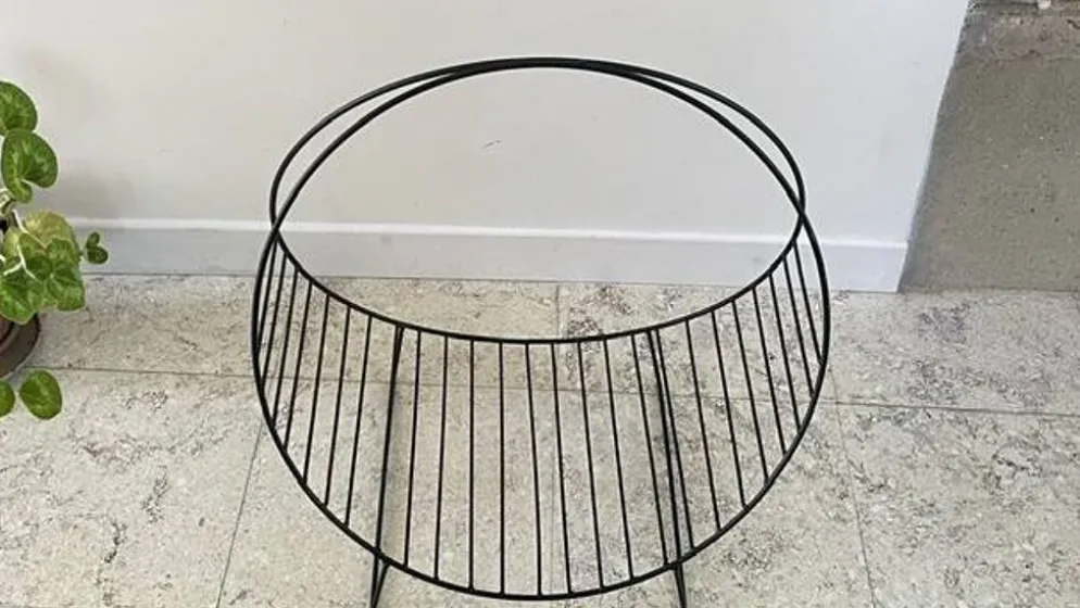 Porte-revues porte-bûches vintage