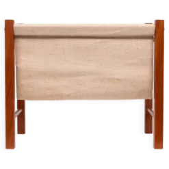 Porte-revues scandinave en teck 1960