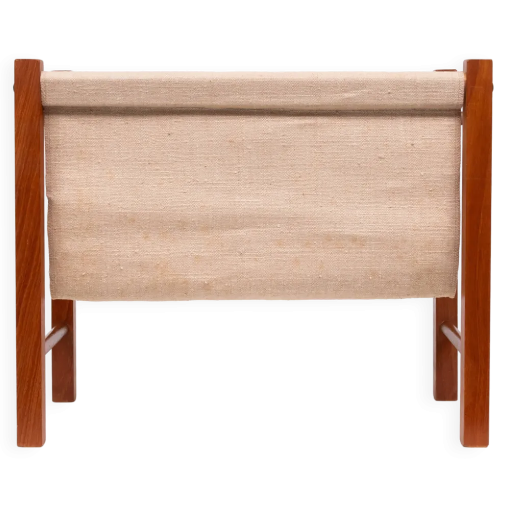 Porte-revues scandinave en teck 1960