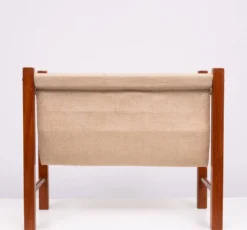 Porte-revues scandinave en teck 1960