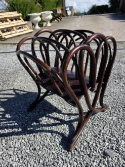 Porte revues Thonet en bois courbé art nouveau