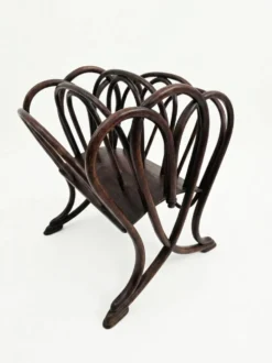 Porte revues Thonet en bois courbé art nouveau
