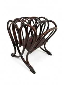 Porte revues Thonet en bois courbé art nouveau