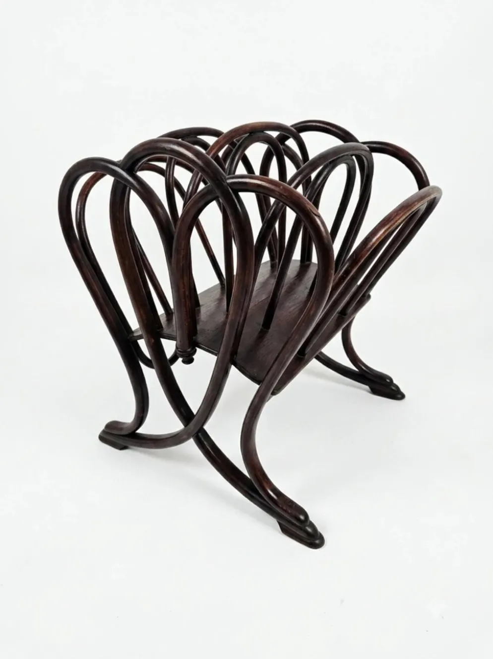 Porte revues Thonet en bois courbé art nouveau