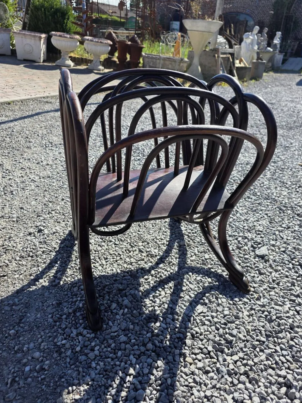 Porte revues Thonet en bois courbé art nouveau