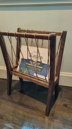 Porte-revues vintage scandinave