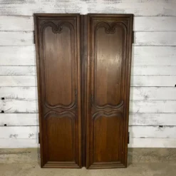 Portes armoire en chêne