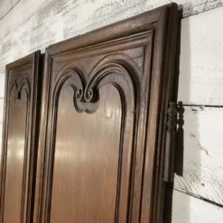 Portes armoire en chêne