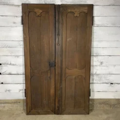 Portes armoire en chêne