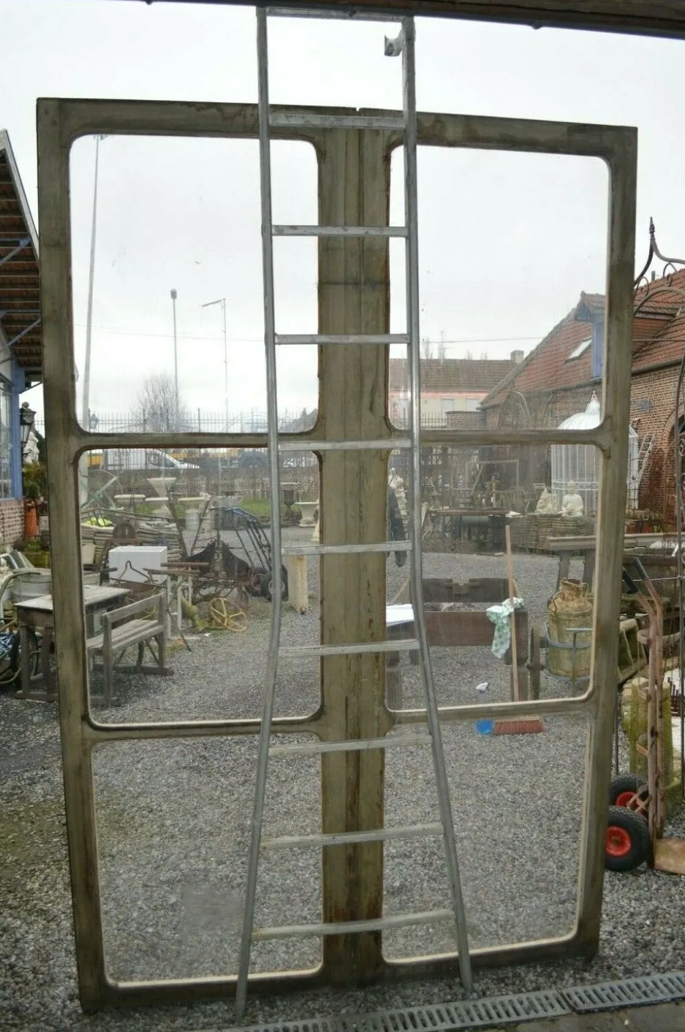 Portes vitrées en chêne