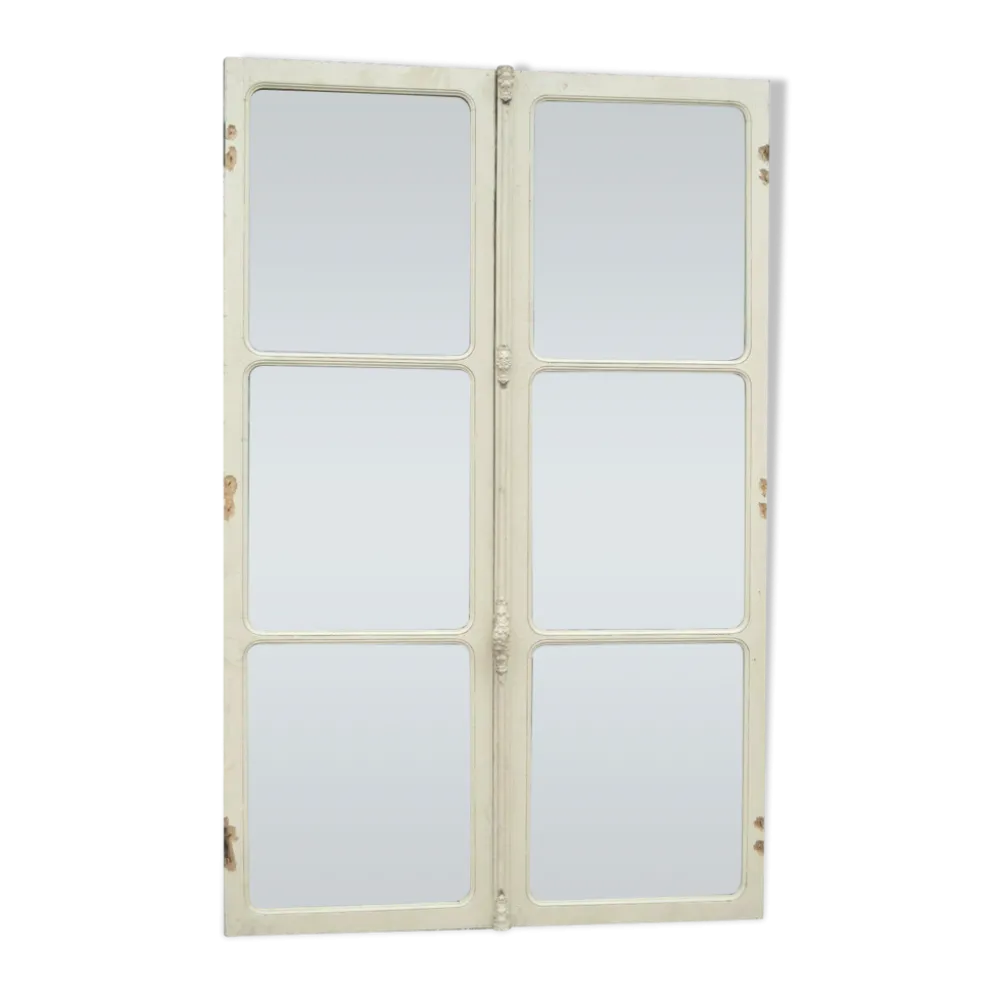 Portes vitrées en chêne