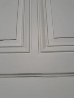 Porte 207x99,5cm de communication verso panneauté mouluré