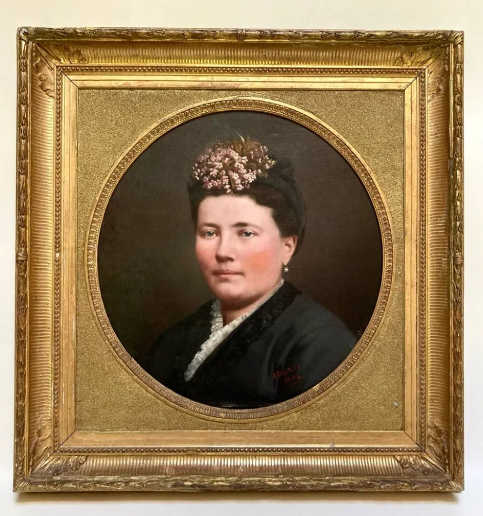 Portrait de femme 19ème siècle