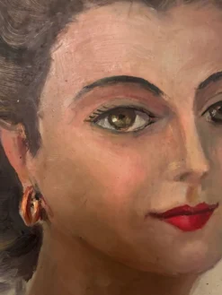 Portrait de femme, S. Mériano 1952