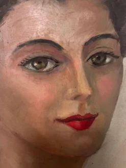 Portrait de femme, S. Mériano 1952