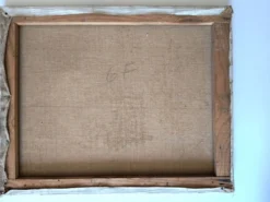 Portrait de garçon – huile sur toile - signé