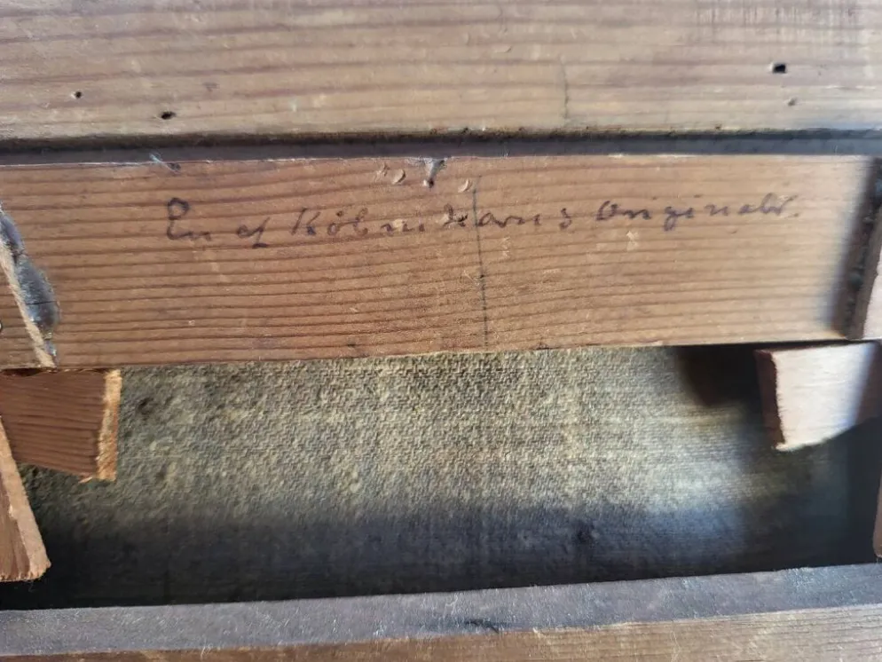 Portrait de vieil homme barbu - École du XIXe -