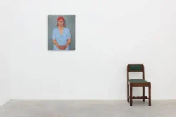 Portrait expressionniste d'une femme, Belgique 20e siècle