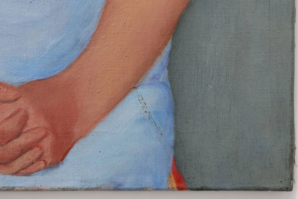 Portrait expressionniste d'une femme, Belgique 20e siècle