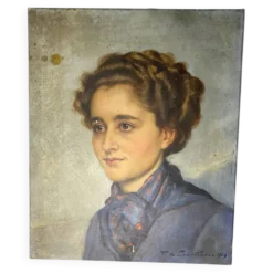 Portrait Femme T. de Courtivron 1939