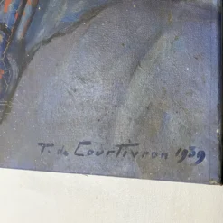 Portrait Femme T. de Courtivron 1939
