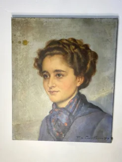 Portrait Femme T. de Courtivron 1939