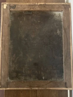 Portrait fin 18e jeune homme époque directoire huile sur toile