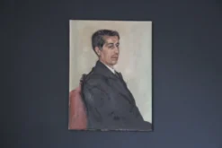 Portrait huile sur toile