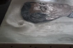 Portrait huile sur toile