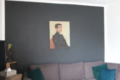 Portrait huile sur toile