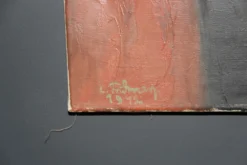 Portrait huile sur toile