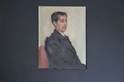 Portrait huile sur toile