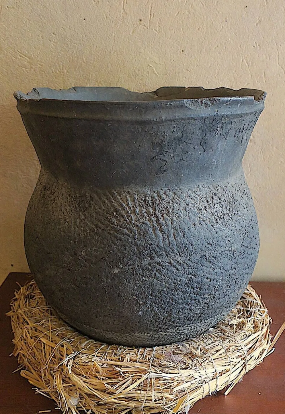 Pot de conservation en terre cuite, Sénégal XIXe siècle