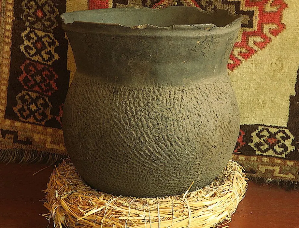 Pot de conservation en terre cuite, Sénégal XIXe siècle