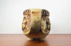 Pot de fleurs en céramique moderne du milieu du siècle WGP de Gebrüder Spang, années 1960