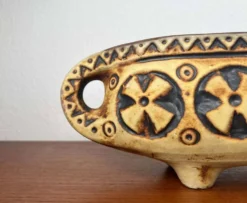 Pot de fleurs en céramique moderne du milieu du siècle WGP de Gebrüder Spang, années 1960