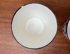Pots de fleurs en céramique allemande des années 1960, ensemble de 4