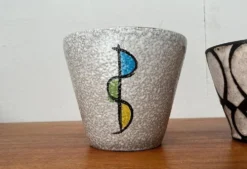 Pots de fleurs en céramique allemande des années 1960, ensemble de 4