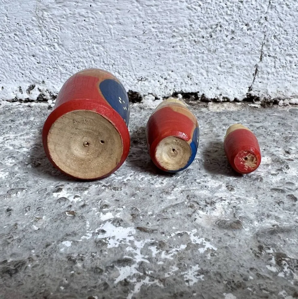 3 Poupées Russes matriochkas