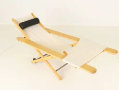Prototype unique de chaise longue d'extérieur, probablement B&B Italia, Italie, années 1980