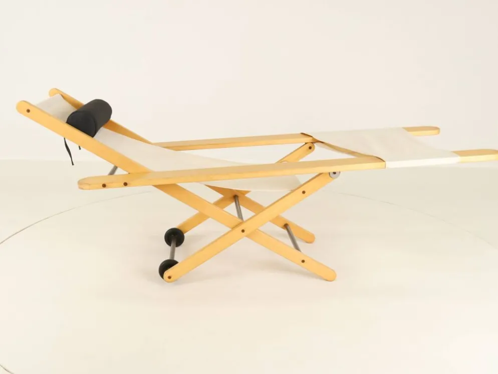 Prototype unique de chaise longue d'extérieur, probablement B&B Italia, Italie, années 1980