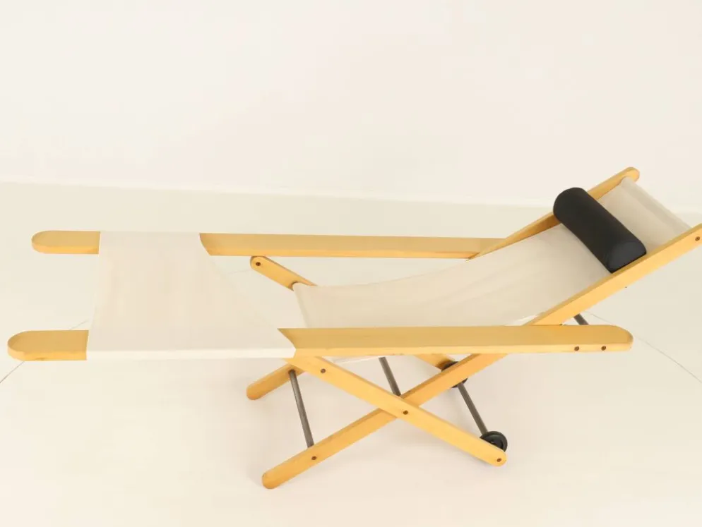 Prototype unique de chaise longue d'extérieur, probablement B&B Italia, Italie, années 1980