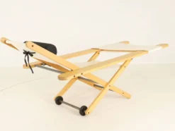 Prototype unique de chaise longue d'extérieur, probablement B&B Italia, Italie, années 1980