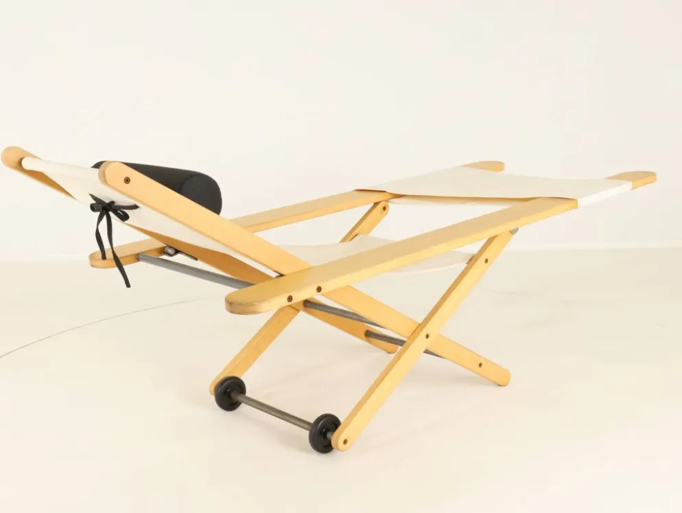 Prototype unique de chaise longue d'extérieur, probablement B&B Italia, Italie, années 1980