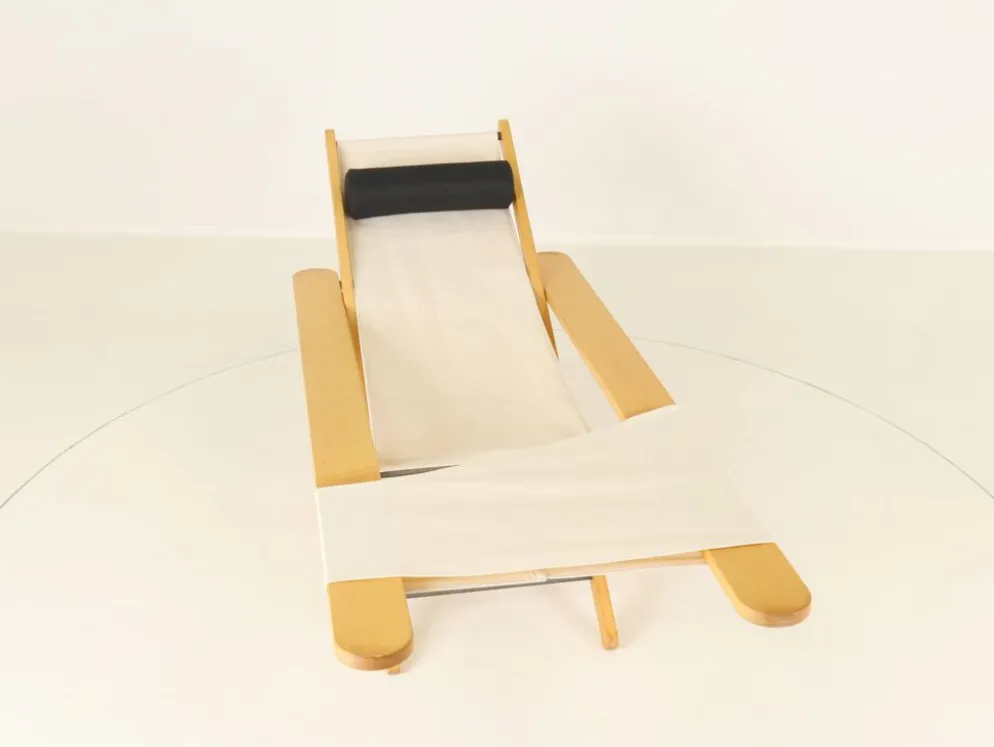 Prototype unique de chaise longue d'extérieur, probablement B&B Italia, Italie, années 1980