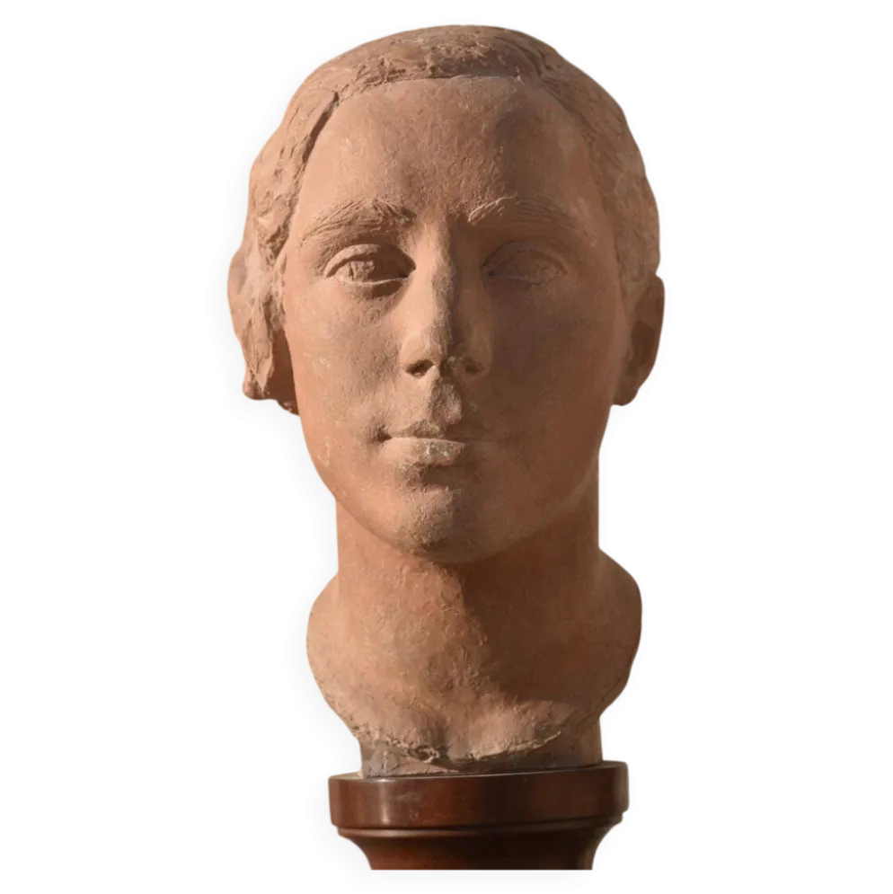 PRYAS, Buste de femme (vers 1935)